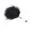 Banoch tantra black feather with clear handle 2
