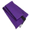 Banoch Blinddoek Zwart Paars zacht 150 cm 8 cm breed 6 scaled