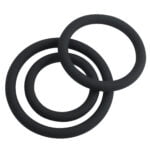 Banoch Cockring trio classic set zwart siliconen O 304050 mm 2 scaled