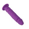 Banoch Dildo paars siliconen met zuignap 136 cm lang O 28 cm 5 scaled