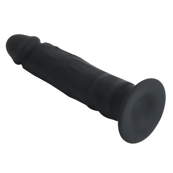 Banoch Dildo zwart siliconen met zuignap 136 cm lang O 28 cm 2 scaled