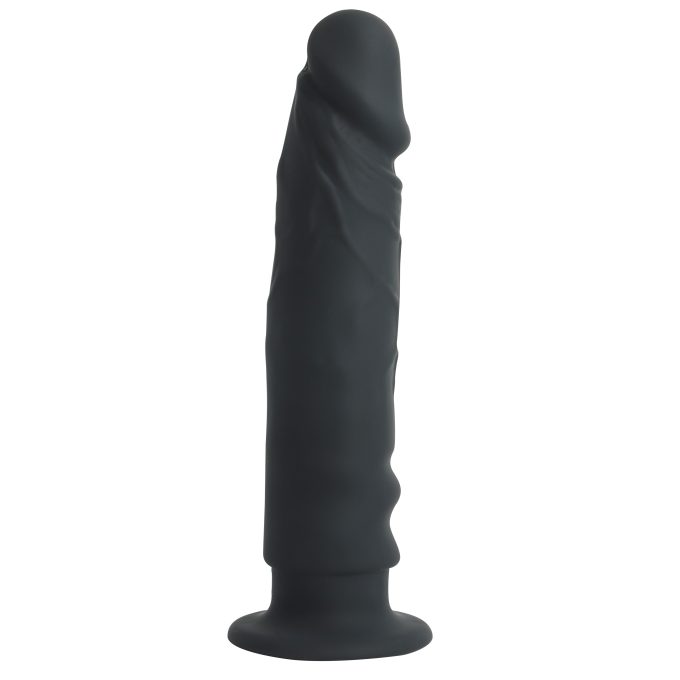 Banoch Dildo zwart siliconen met zuignap 136 cm lang O 28 cm 3 scaled