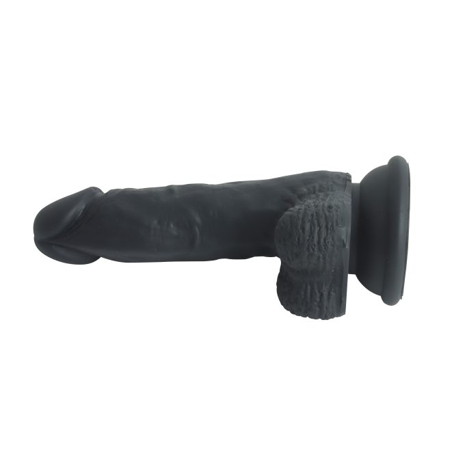 Banoch Dildo zwart siliconen penis met zuignap lengte 143 cm O 32 cm 156 gram 2 scaled