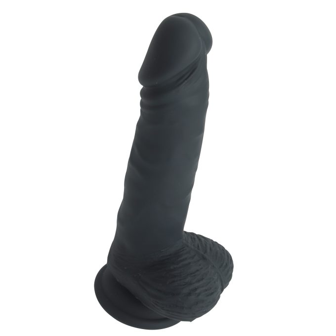 Banoch Dildo zwart siliconen penis met zuignap lengte 175 cm O 4 cm 255 gram 4 scaled