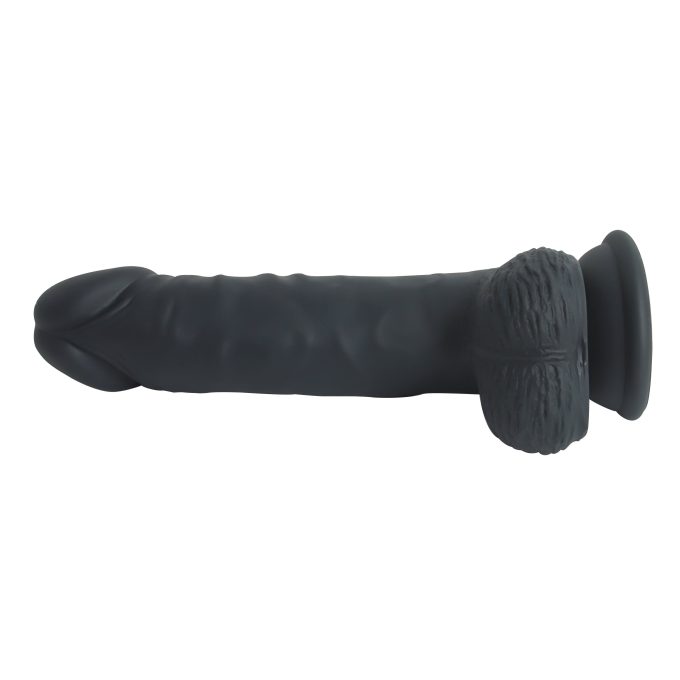 Banoch Dildo zwart siliconen penis met zuignap lengte 175 cm O 4 cm 255 gram 7 scaled