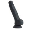 Banoch Dildo zwart siliconen penis met zuignap lengte 20 cm O 43 cm 330 gram 4 scaled