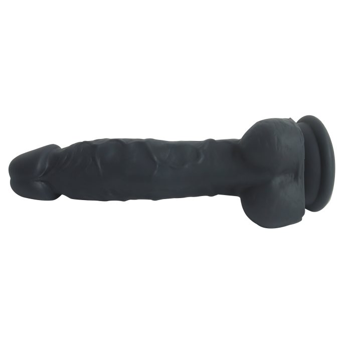 Banoch Dildo zwart siliconen penis met zuignap lengte 20 cm O 43 cm 330 gram 7 scaled