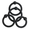 Banoch Eikelring set zwart siliconen O 25283032 mm 2 scaled