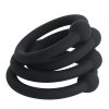 Banoch Eikelring set zwart siliconen O 25283032 mm 3