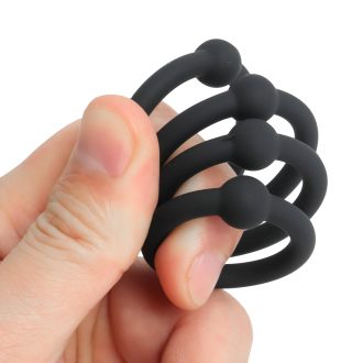 Banoch Eikelring set zwart siliconen O 25283032 mm 6 scaled