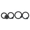 Banoch Eikelring set zwart siliconen O 25283032 mm 8 scaled