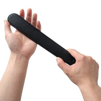 Banoch Paddle zwart 31 cm X 4 cm imitatie leer BDSM 6 scaled
