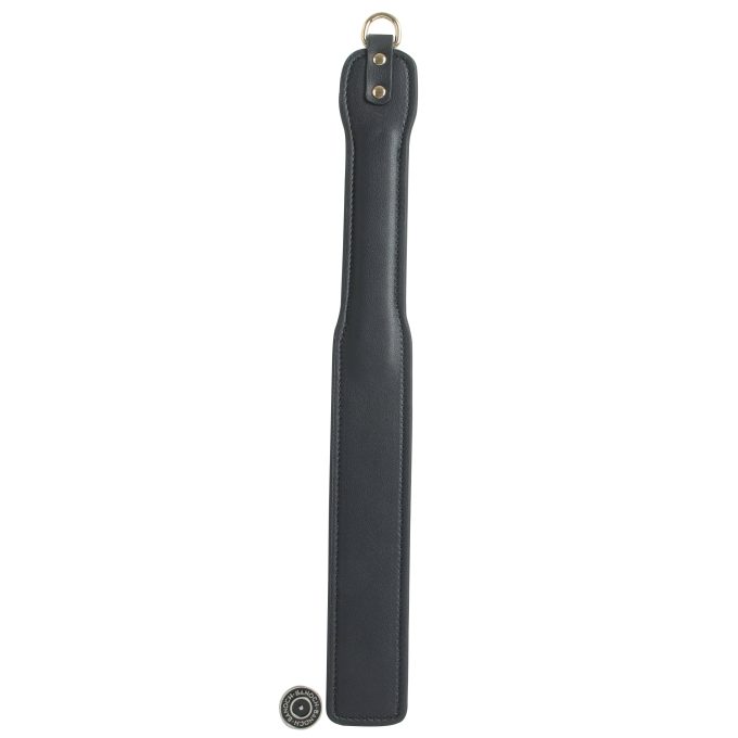 Banoch Paddle zwart 405 cm X 45 cm imitatie leer BDSM 8 scaled