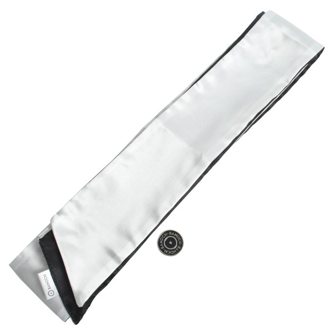 Banoch Blindoek ZwartWit zacht 150 cm 8 cm breed 1 scaled Banoch Blindoek ZwartWit zacht 150 cm 8 cm breed 1 scaled