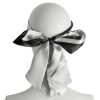 Banoch Blindoek ZwartWit zacht 150 cm 8 cm breed 2 scaled Banoch Blindoek ZwartWit zacht 150 cm 8 cm breed 2 scaled