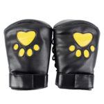 Banoch Perrito Mittones dog paws mittens bondage PU Leer geel voetje puppy play 4 scaled