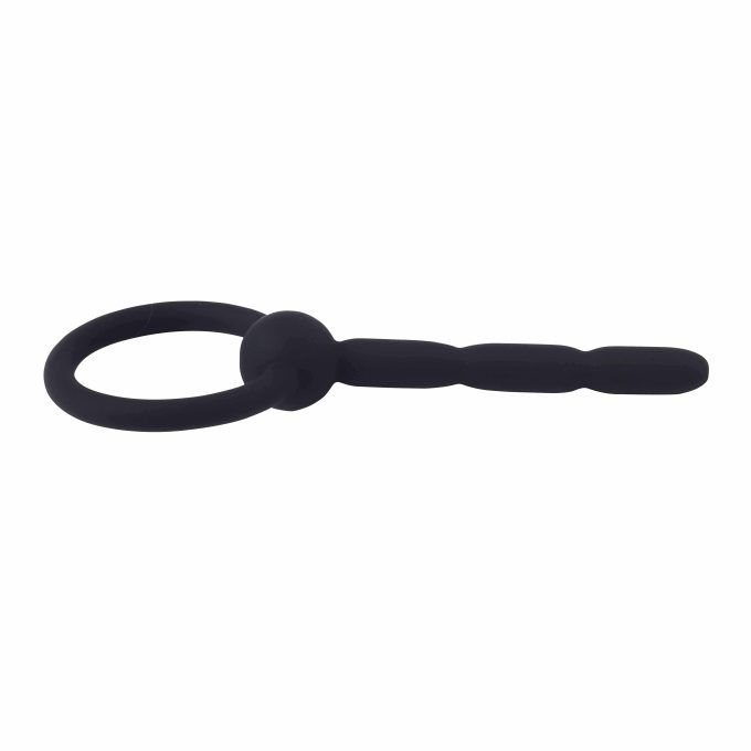 Insertable Penisplug Adagdak max. O 8 mm siliconen zwart 5 scaled