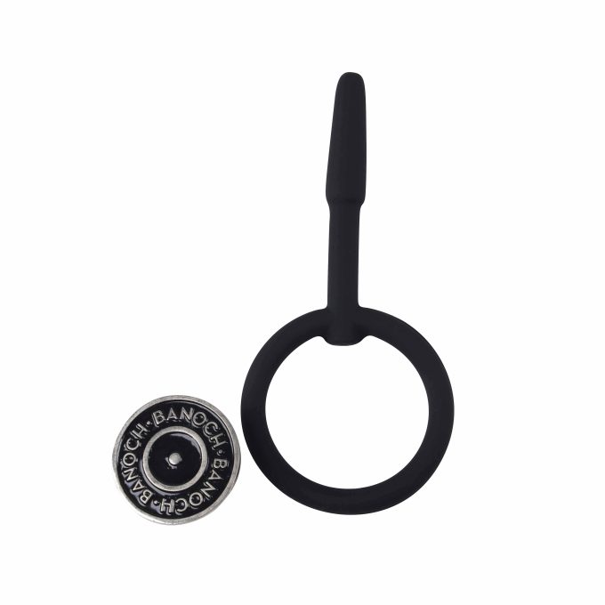 Insertable Penisplug Adwa Max. O 8 mm Siliconen zwart 1 scaled