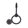 Insertable Penisplug Ahyi max. O 9 mm siliconen zwart 3 scaled