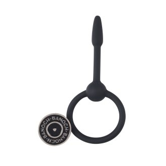Insertable Penisplug Ahyi max. O 9 mm siliconen zwart 3 scaled
