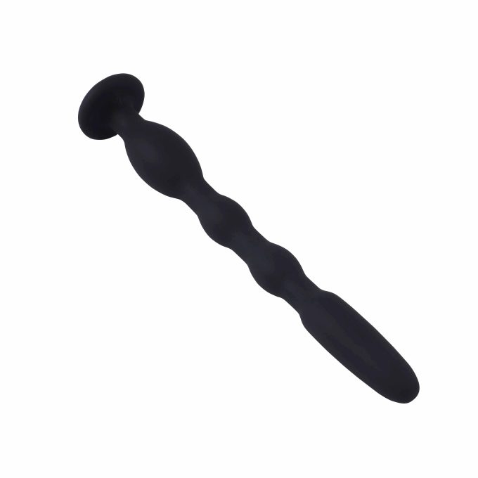 Insertable Penisplug open dilator siliconen ∅ 85 12 mm 98 mm lang 2 scaled