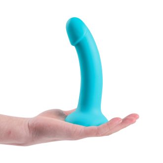 Banoch Dildo Claes groen siliconen met zuignap 17 cm lang O 32 cm 4 scaled