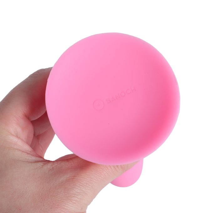 Banoch Dildo Claes zacht roze siliconen met zuignap 17 cm lang O 34 cm 7 scaled