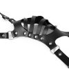 Banoch Hannibal zwart imitatie leer Bondage 7