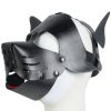 Banoch Masker Doggy zwart imitatie leer Bondage Puppy Play 7 scaled