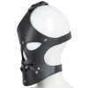 Banoch Masker Nosey Zwart imitatie leer Bondage 3 scaled