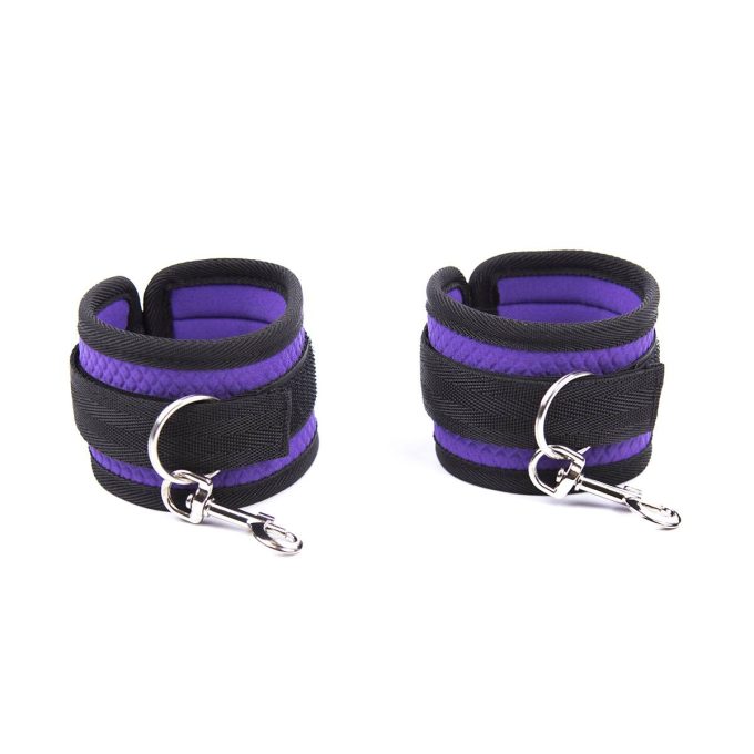 Banoch Bondageset voor onder bed stevige zachte neopreen boeien makkelijk verstelbaar paars (1) Banoch Bondageset voor onder bed stevige zachte neopreen boeien makkelijk verstelbaar paars (1)