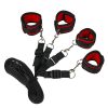Banoch Bondageset voor onder bed stevige zachte neopreen boeien makkelijk verstelbaar rood (11) Banoch Bondageset voor onder bed stevige zachte neopreen boeien makkelijk verstelbaar rood (11)