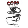 Banoch Bondageset voor onder bed stevige zachte neopreen boeien makkelijk verstelbaar rood (13) Banoch Bondageset voor onder bed stevige zachte neopreen boeien makkelijk verstelbaar rood (13)