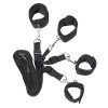 Banoch Bondageset voor onder bed stevige zachte neopreen boeien makkelijk verstelbaar zwart (7) Banoch Bondageset voor onder bed stevige zachte neopreen boeien makkelijk verstelbaar zwart (7)