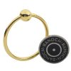 Banoch Glansring Veronica Ø 25 mm goudkleurige metalen eikelring cockring (8)