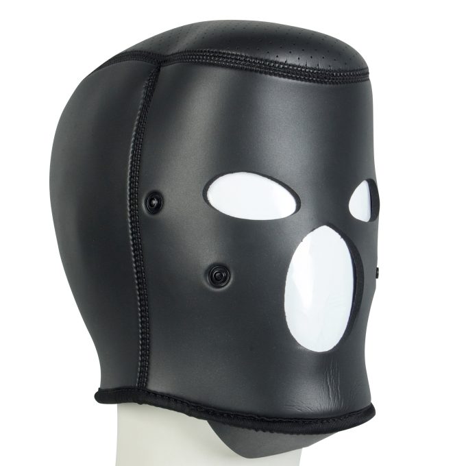 Banoch Masker Cobra neopreen afneembaar oog & mondmasker bondage (1) Banoch Masker Cobra neopreen afneembaar oog & mondmasker bondage (1)