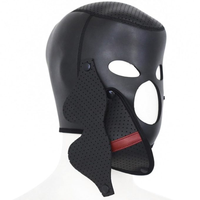 Banoch Masker Cobra neopreen afneembaar oog & mondmasker bondage (7) Banoch Masker Cobra neopreen afneembaar oog & mondmasker bondage (7)