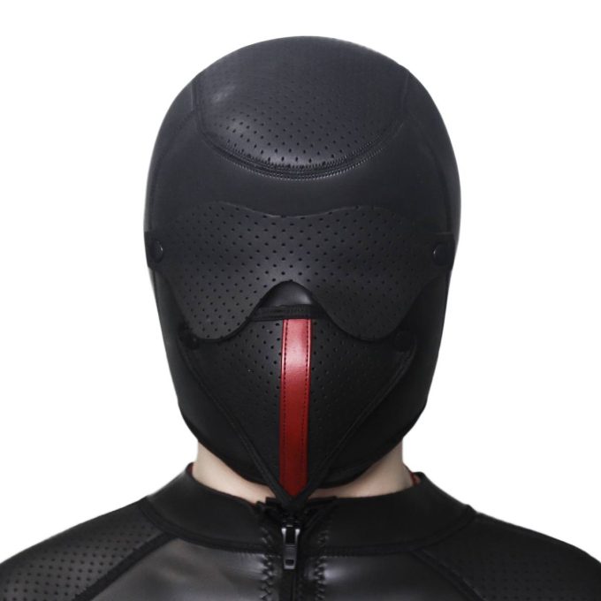 Banoch Masker Cobra neopreen afneembaar oog & mondmasker bondage (8) Banoch Masker Cobra neopreen afneembaar oog & mondmasker bondage (8)