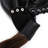 Banoch Masker Pony Tail zwart imitatie leer Bondage (17) Banoch Masker Pony Tail zwart imitatie leer Bondage (17)
