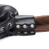 Banoch Masker Pony Tail zwart imitatie leer Bondage (18) Banoch Masker Pony Tail zwart imitatie leer Bondage (18)