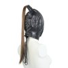 Banoch Masker Pony Tail zwart imitatie leer Bondage (23) Banoch Masker Pony Tail zwart imitatie leer Bondage (23)