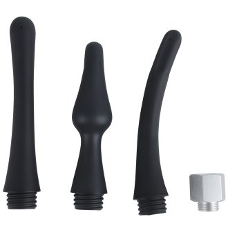 anale douche voor doucheslang set van 3