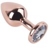 Banoch Buttplug set van metaal Aurora   rose goud wit (11)