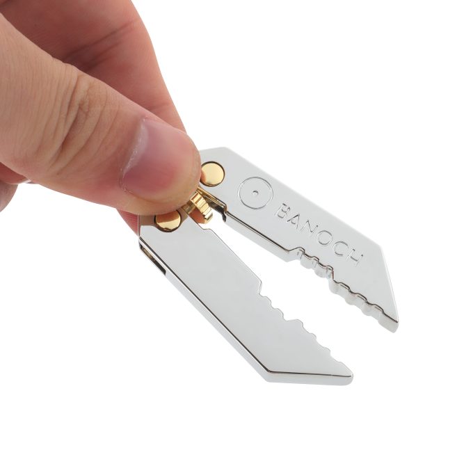 Banoch Cayman   gold twist tepelklemmen verstelbaar (6)