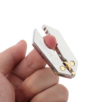 Banoch Cayman   gold twist tepelklemmen verstelbaar (8)