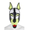 Banoch Masker Doggy pointy geel imitatie leer Bondage Puppy Play (1) Banoch Masker Doggy pointy geel imitatie leer Bondage Puppy Play (1)