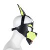 Banoch Masker Doggy pointy geel imitatie leer Bondage Puppy Play (3) Banoch Masker Doggy pointy geel imitatie leer Bondage Puppy Play (3)