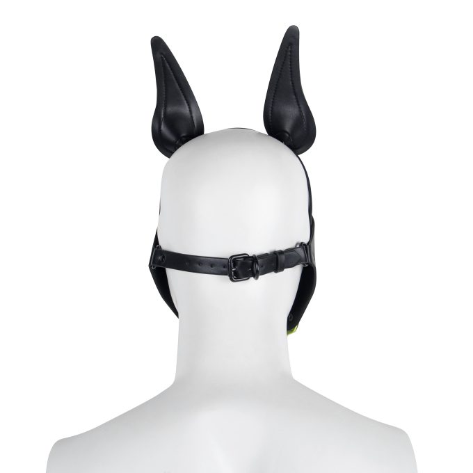 Banoch Masker Doggy pointy geel imitatie leer Bondage Puppy Play (5) Banoch Masker Doggy pointy geel imitatie leer Bondage Puppy Play (5)