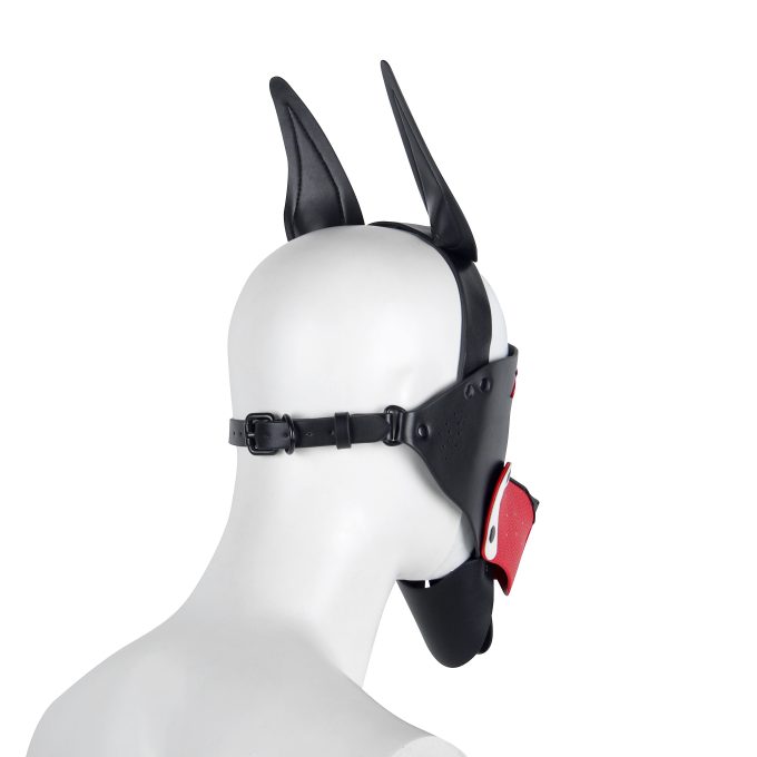 Banoch Masker Doggy pointy rood imitatie leer Bondage Puppy Play (4) Banoch Masker Doggy pointy rood imitatie leer Bondage Puppy Play (4)