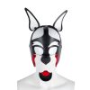 Banoch Masker Doggy pointy wit imitatie leer Bondage Puppy Play (1) Banoch Masker Doggy pointy wit imitatie leer Bondage Puppy Play (1)